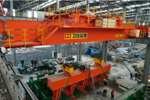 WEIHUA Straightener Roller Crane